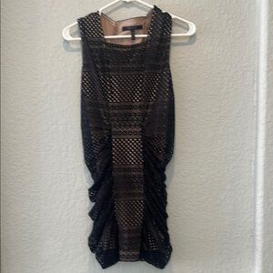 BCBGMaxAzria Black Bodycon Mini Dress